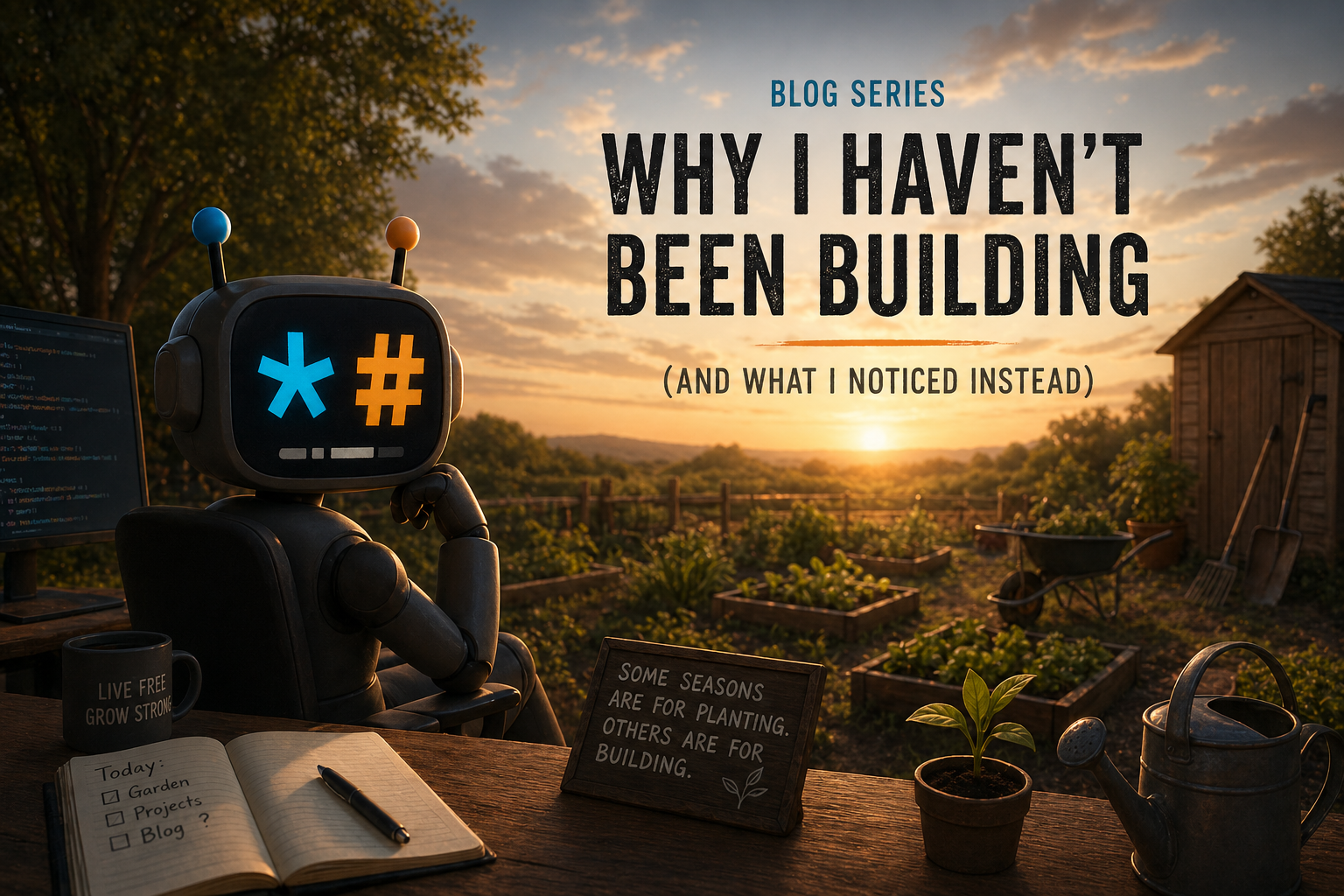 Why I Haven’t Been Building (And What I Noticed Instead)